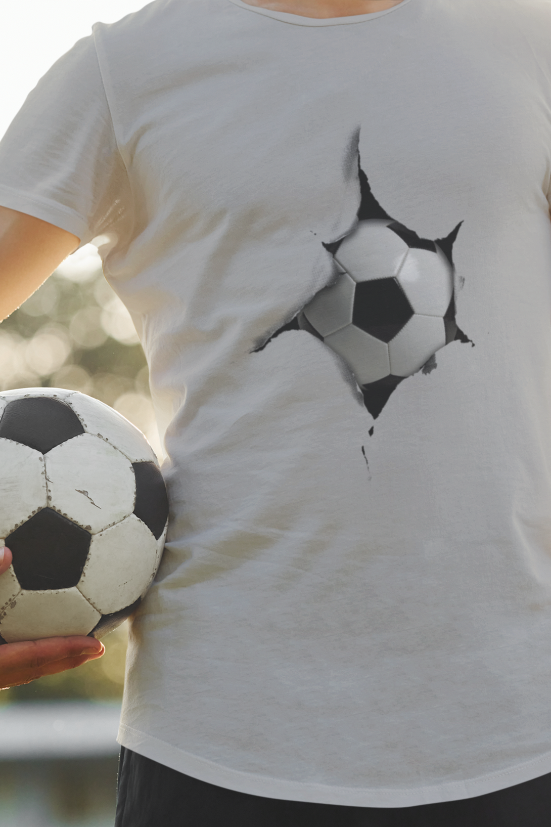 Qatar Soccer Break Printed T-Shirt For Men - WowWaves - 2