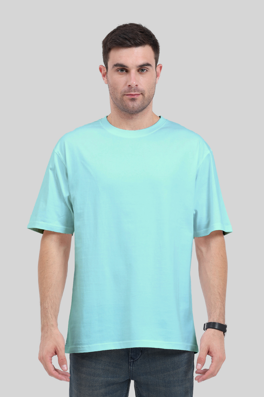 Mint Oversized T-Shirt For Men - WowWaves