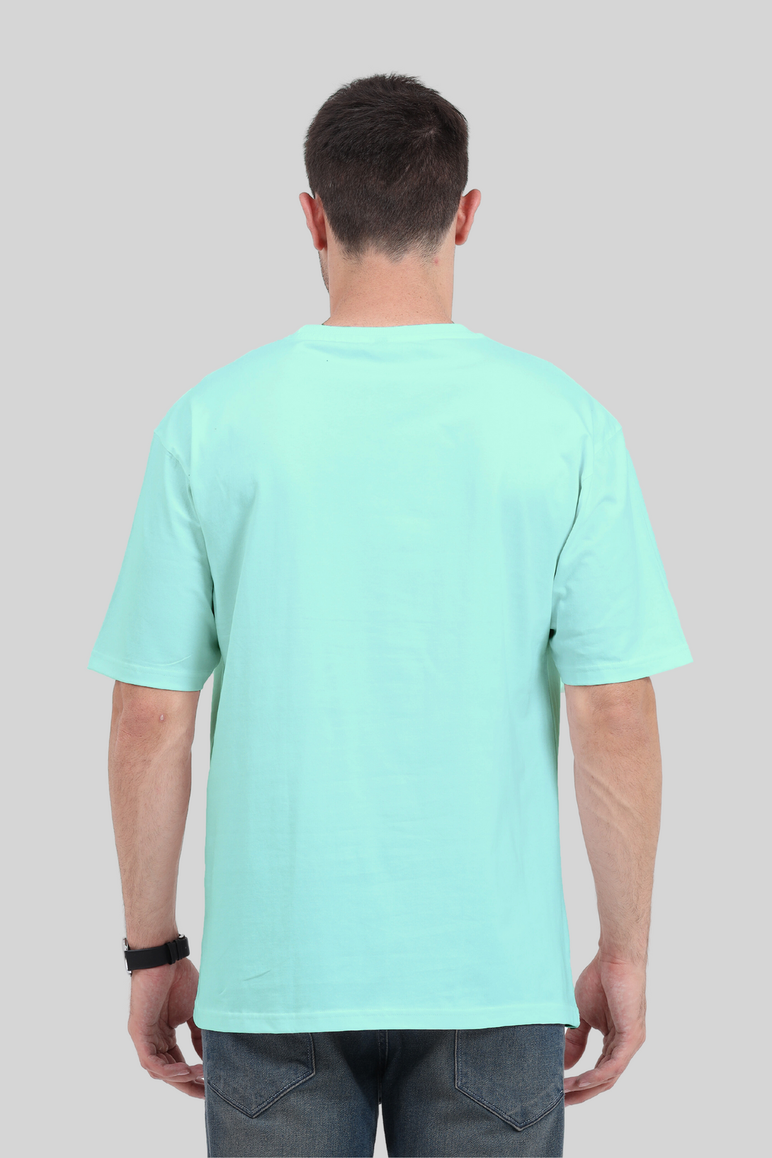 Mint Oversized T-Shirt For Men - WowWaves - 1