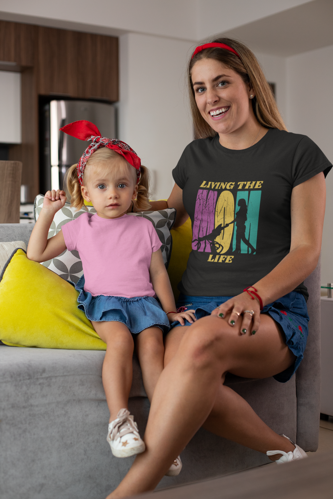 Mom Life Journey Printed T-Shirt For Women - WowWaves - 6