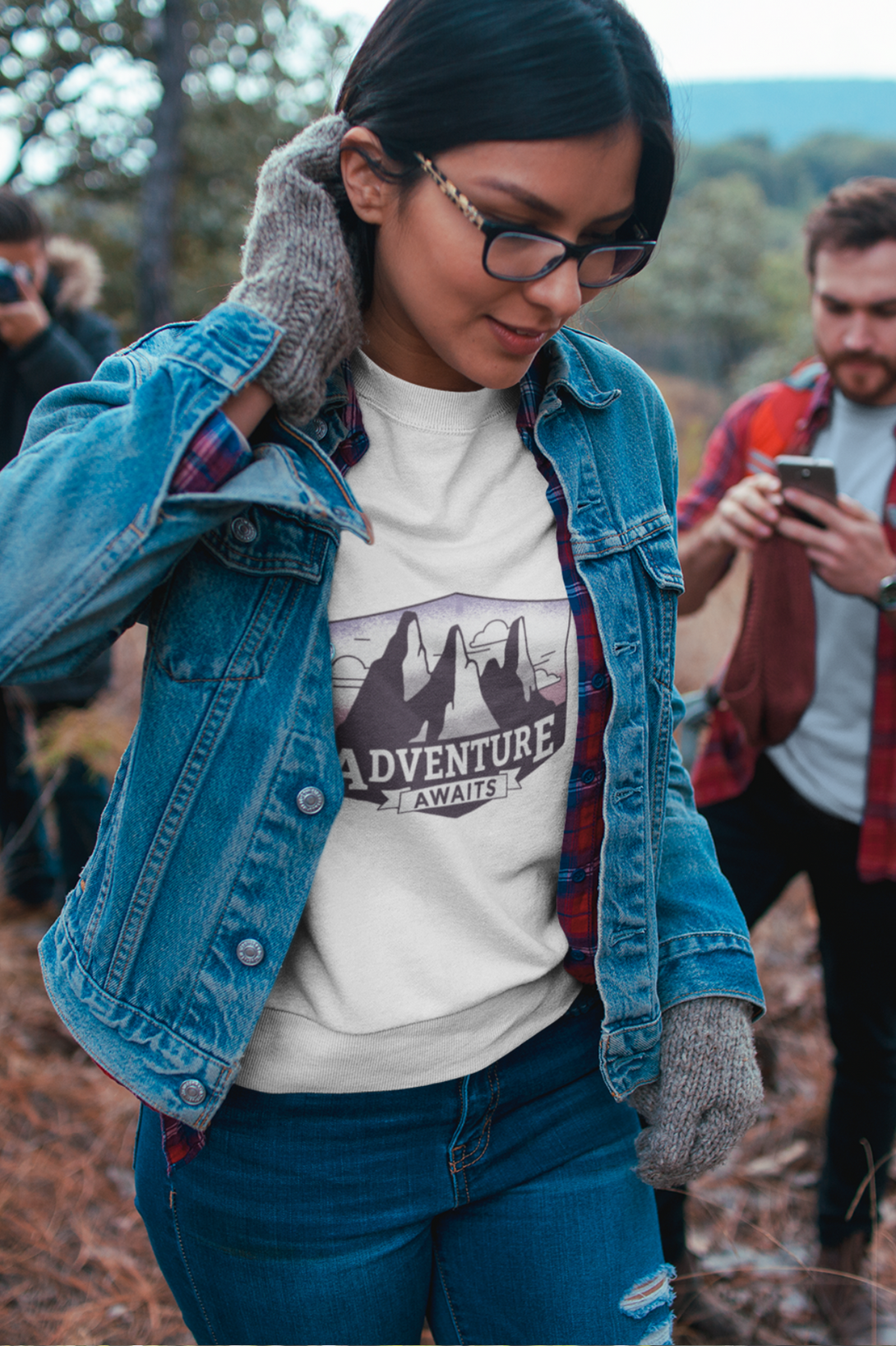 Adventure Awaits Printed T-Shirt For Women - WowWaves - 5