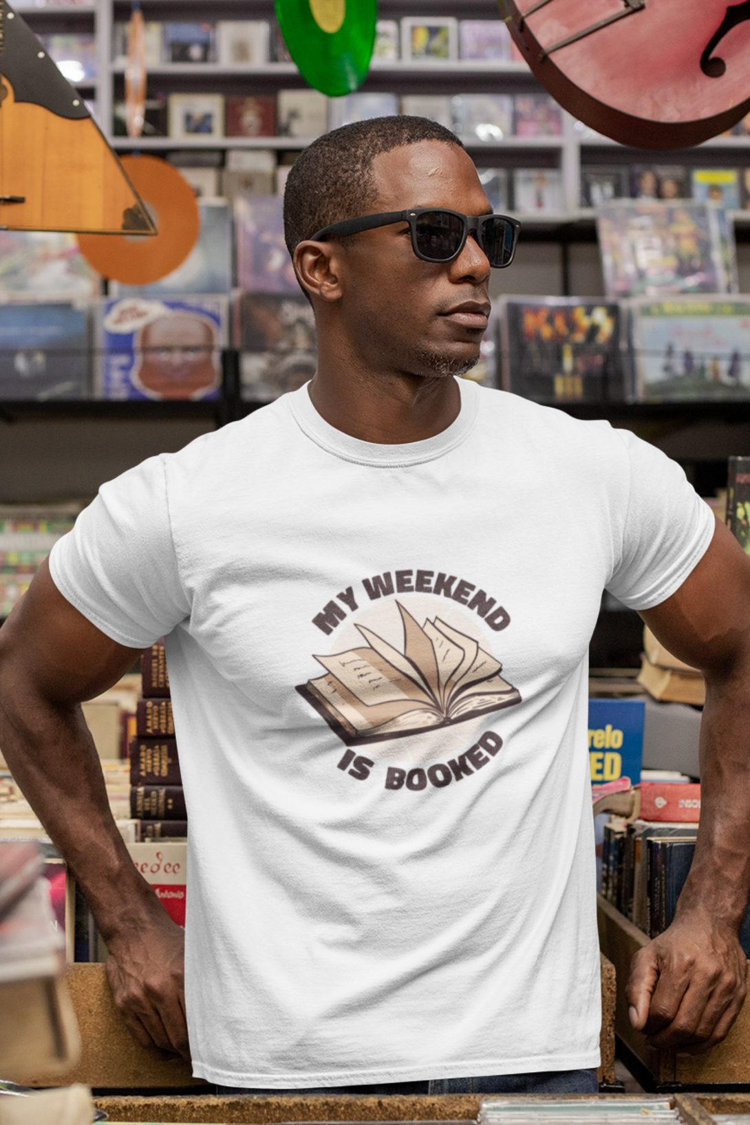 My Weekend Is Booked Printed T-Shirt For Men - WowWaves - 7