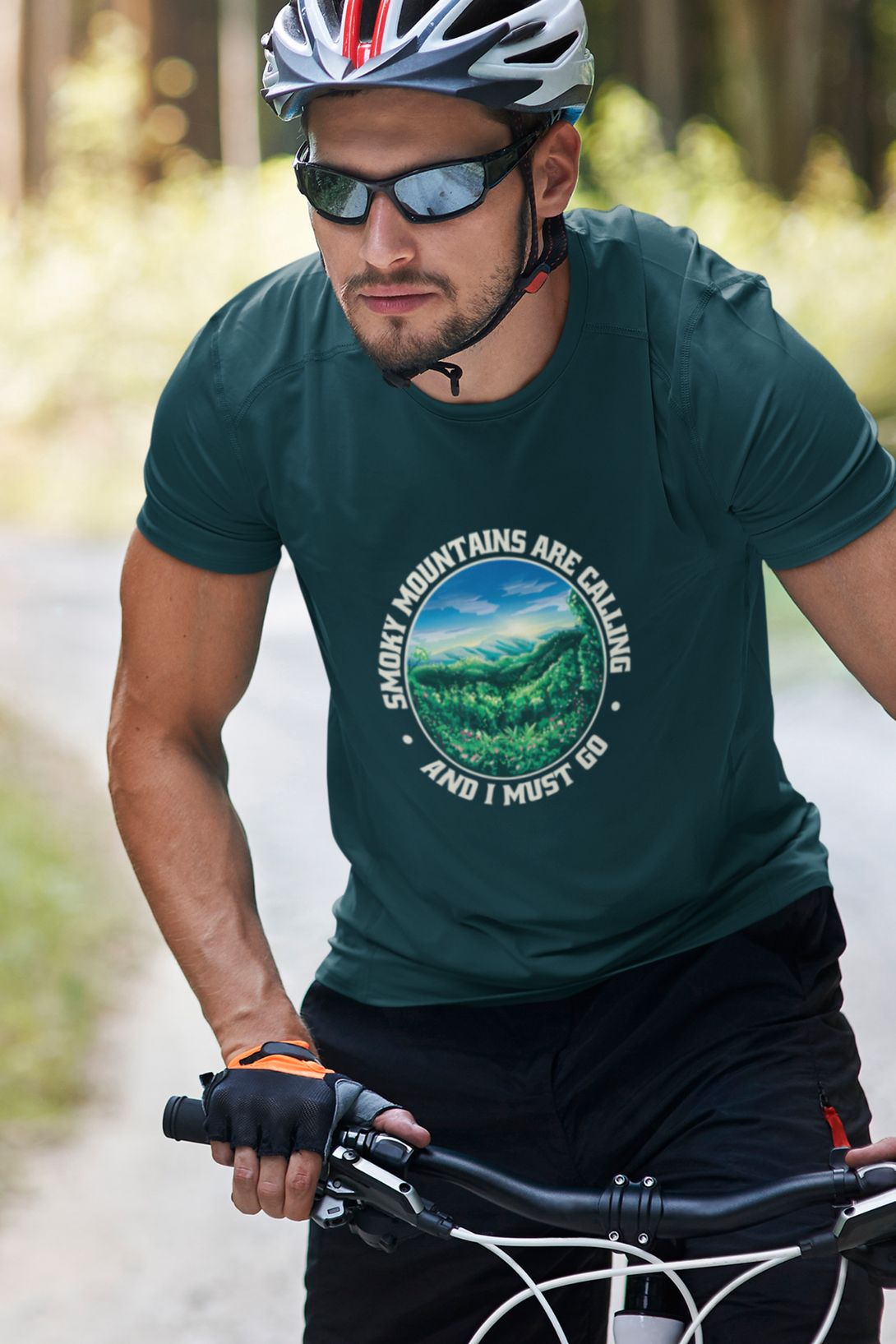 Smoky Mountains Are Calling Printed T-Shirt For Men - WowWaves - 2