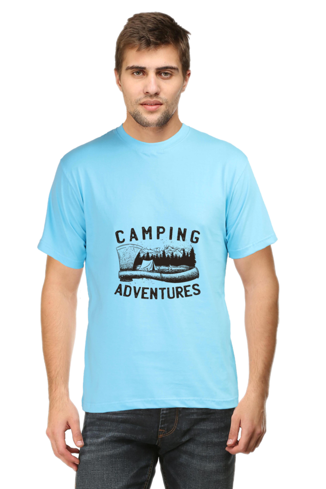 Camping Adventures Printed T-Shirt For Men - WowWaves - 10
