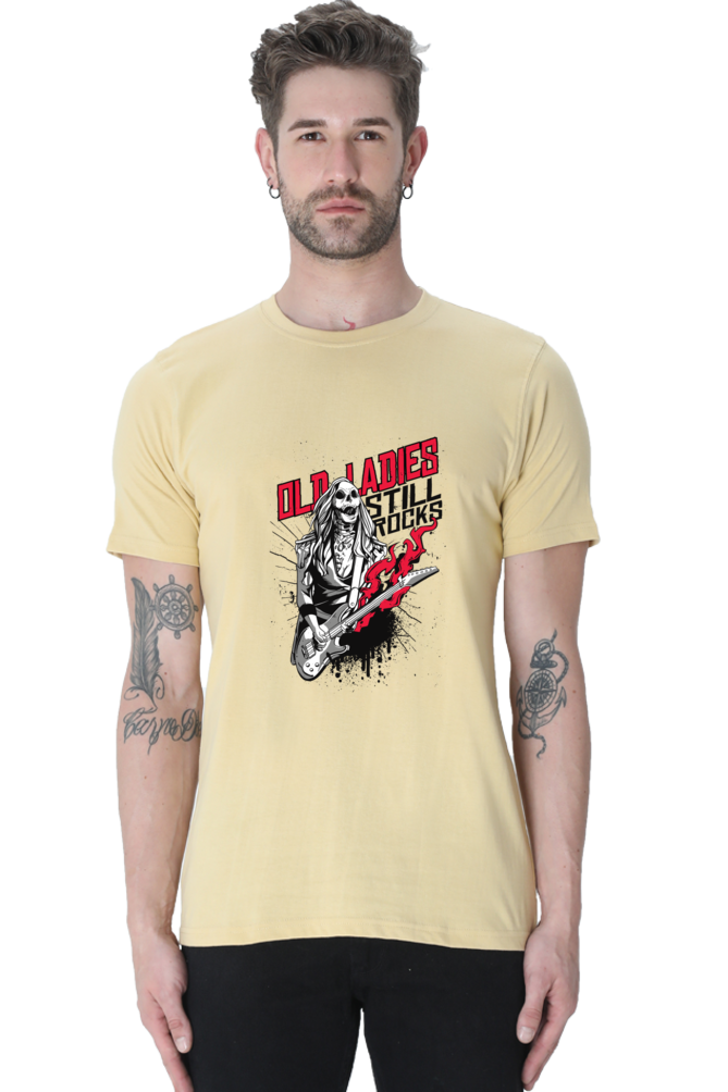 Zombie Rocker Printed T-Shirt For Men - WowWaves - 8