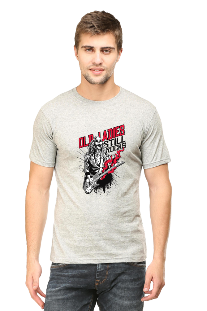 Zombie Rocker Printed T-Shirt For Men - WowWaves - 7