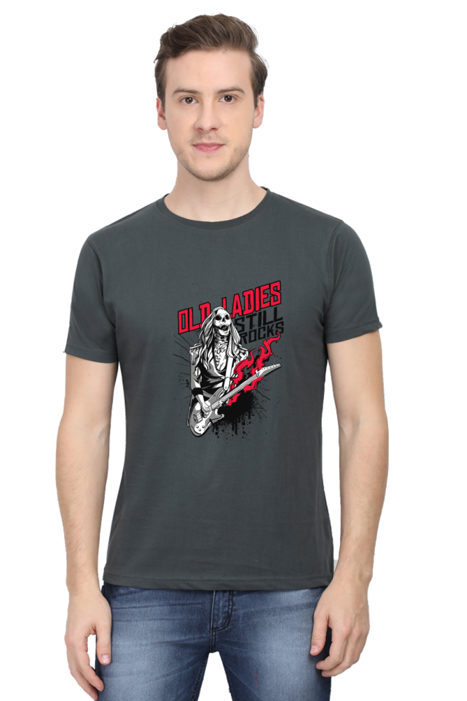 Zombie Rocker Printed T-Shirt For Men - WowWaves - 9