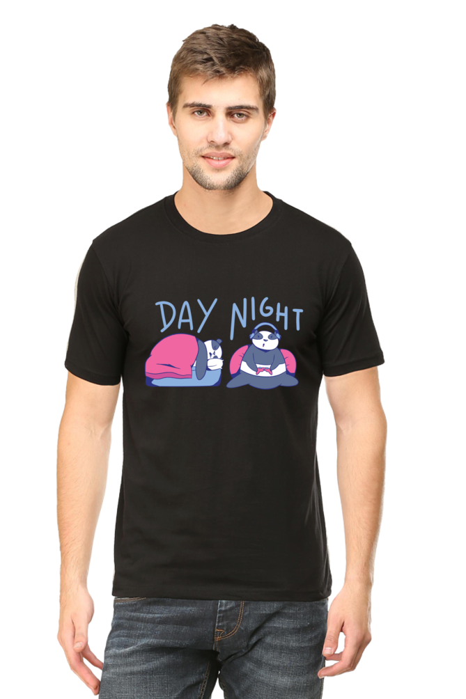 Panda Gamer Printed T-Shirt For Men - WowWaves - 8