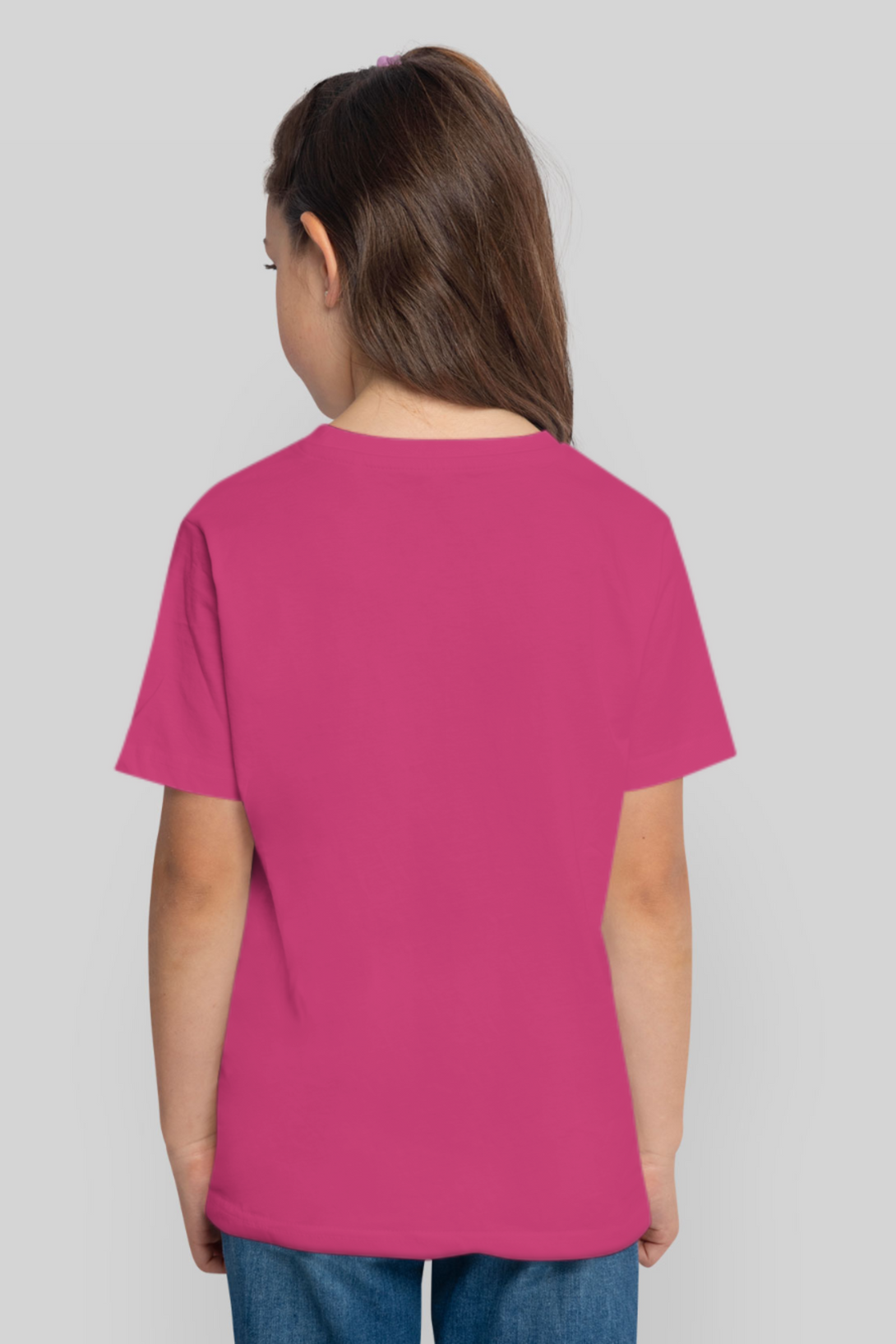 Pink T-Shirt For Girl - WowWaves - 3