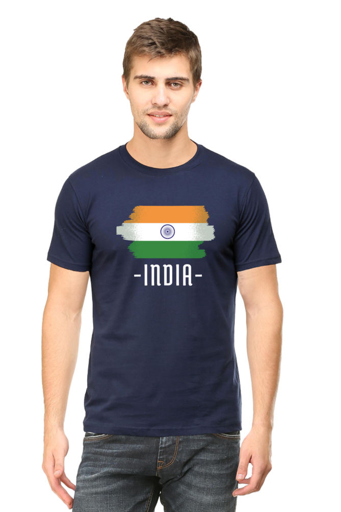 Proud Tricolor Printed T-Shirt For Men - WowWaves - 8