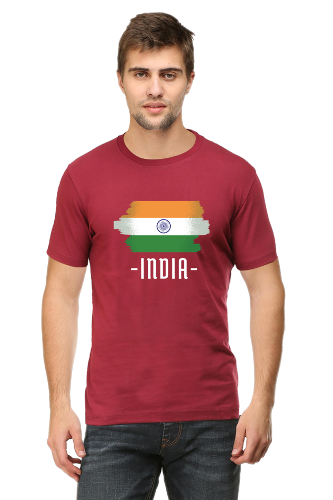 Proud Tricolor Printed T-Shirt For Men - WowWaves - 7
