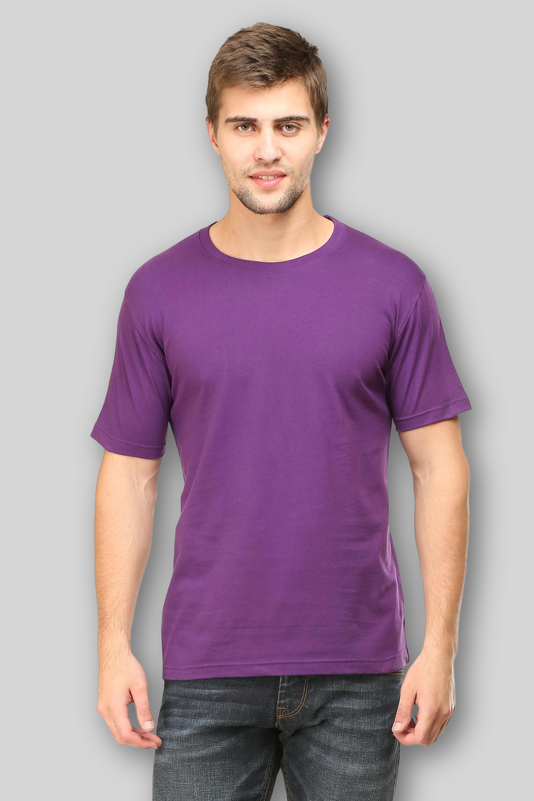 Purple T-Shirt For Men - WowWaves