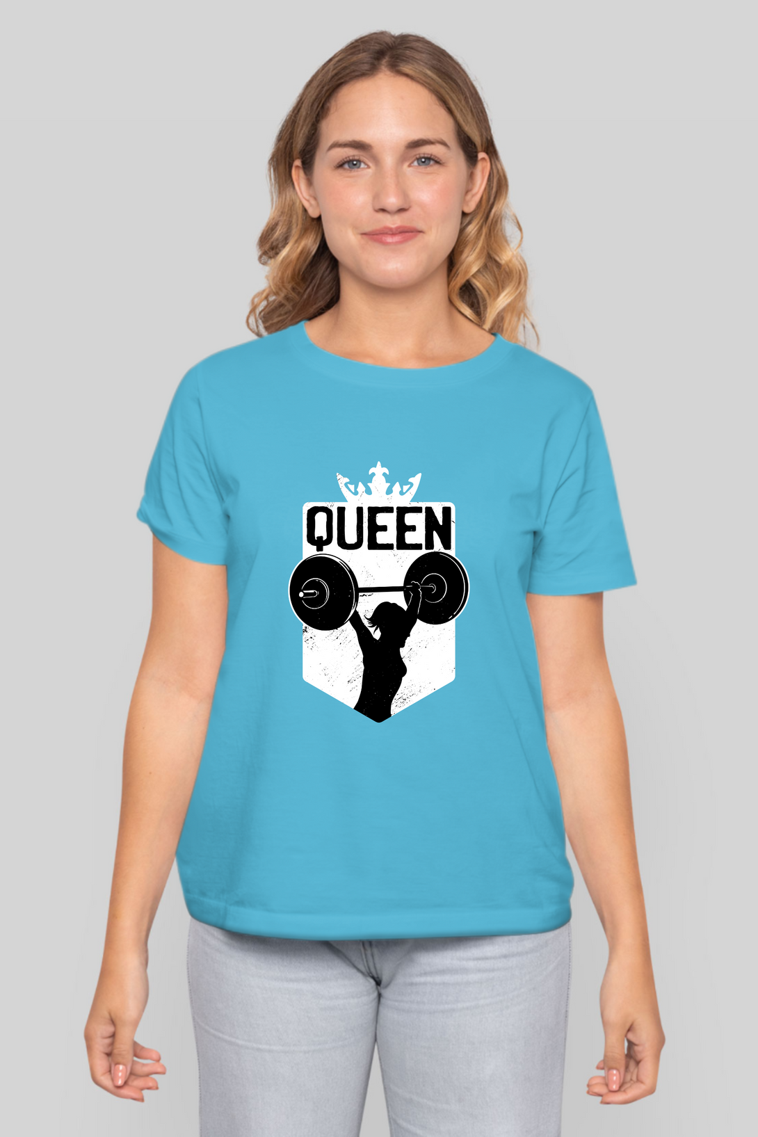 Queen Printed T-Shirt For Women - WowWaves - 9