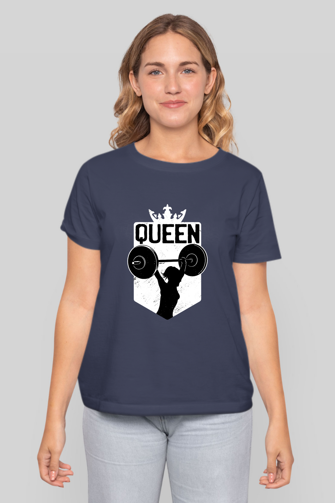Queen Printed T-Shirt For Women - WowWaves - 10
