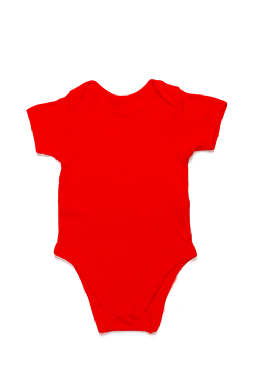 Red Romper For Kids - WowWaves