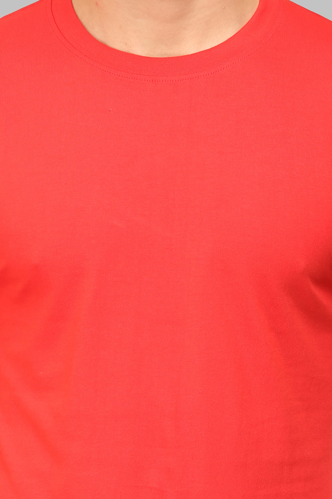 Red T-Shirt For Men - WowWaves - 4