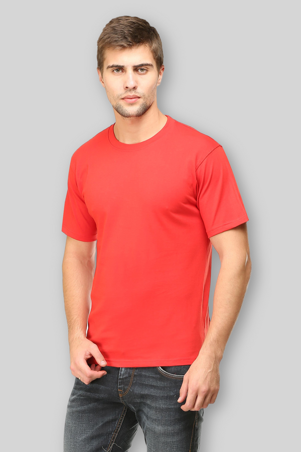 Red T-Shirt For Men - WowWaves