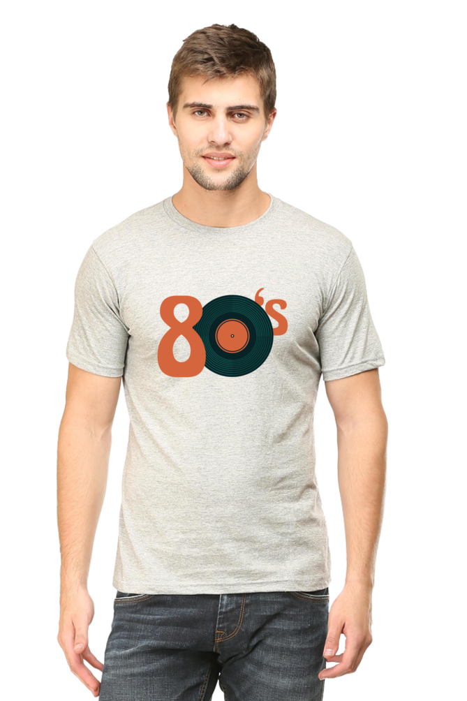 Retro Groove Printed T-Shirt For Men - WowWaves - 7