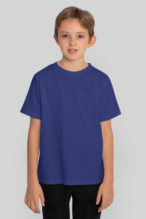 Royal Blue T-Shirt For Boy - WowWaves