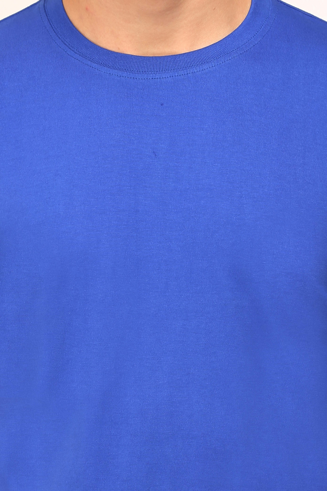 Royal Blue T-Shirt For Men - WowWaves - 4