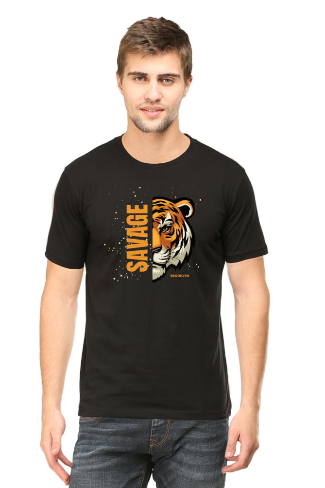 Save The Tiger Printed T-Shirt For Men - WowWaves - 8