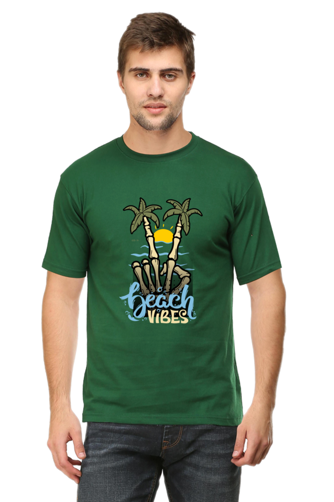 Beach Vibes Printed T-Shirt For Men - WowWaves - 10