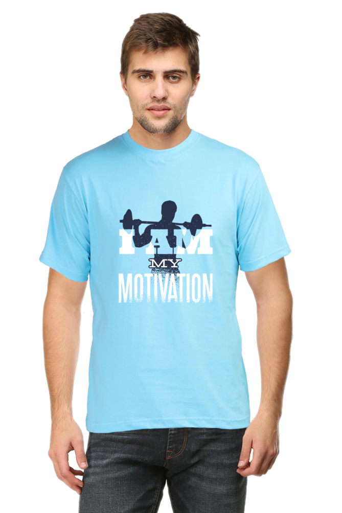 Self-Lifter Printed T-Shirt For Men - WowWaves - 8