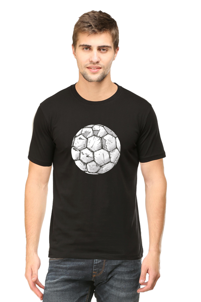 Soccer Ball Printed T-Shirt For Men - WowWaves - 6