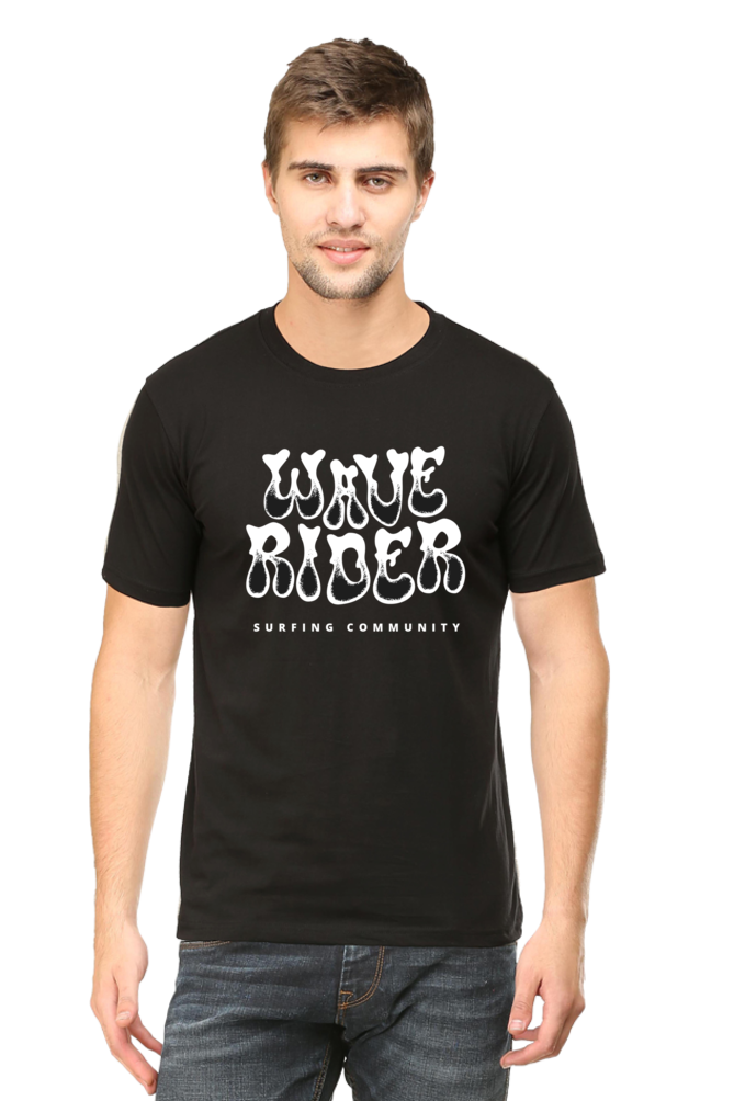 Wave Rider Printed T-Shirt For Men - WowWaves - 7