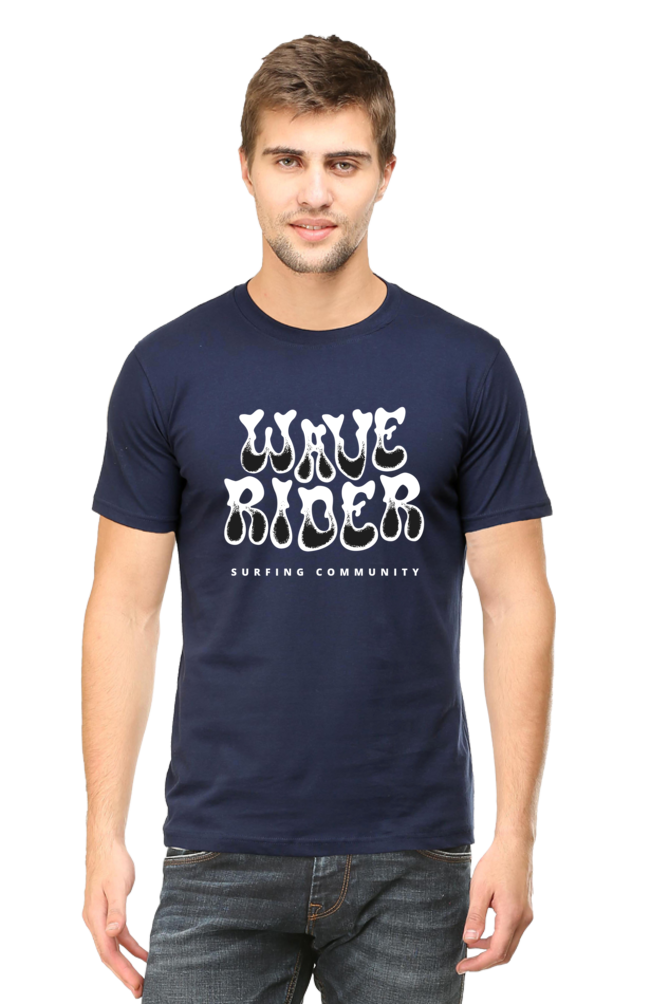 Wave Rider Printed T-Shirt For Men - WowWaves - 6