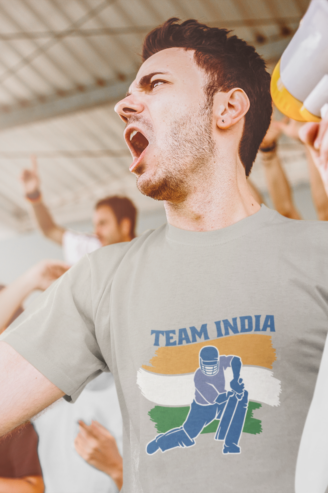 Team India Cricket Printed T-Shirt For Men - WowWaves - 2
