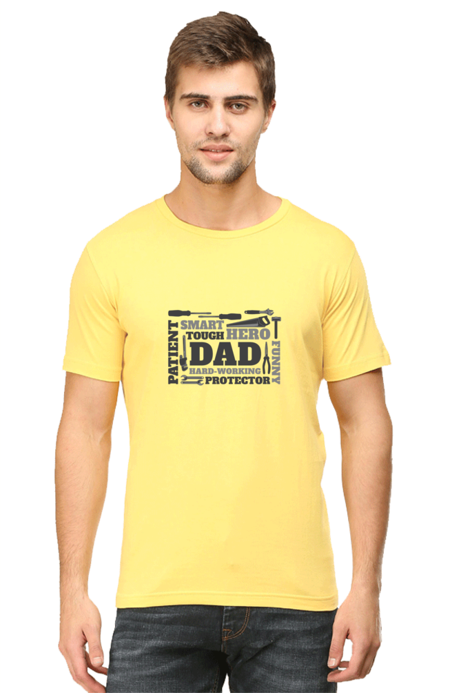 Mechanical Tools And Dad Printed T-Shirt For Men - WowWaves - 6