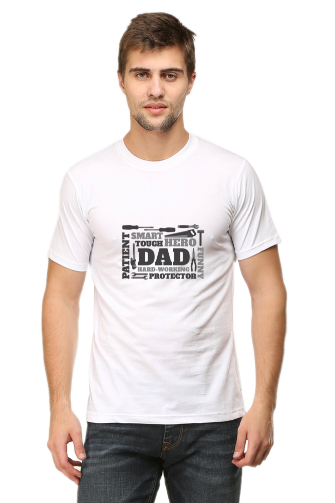 Mechanical Tools And Dad Printed T-Shirt For Men - WowWaves - 5