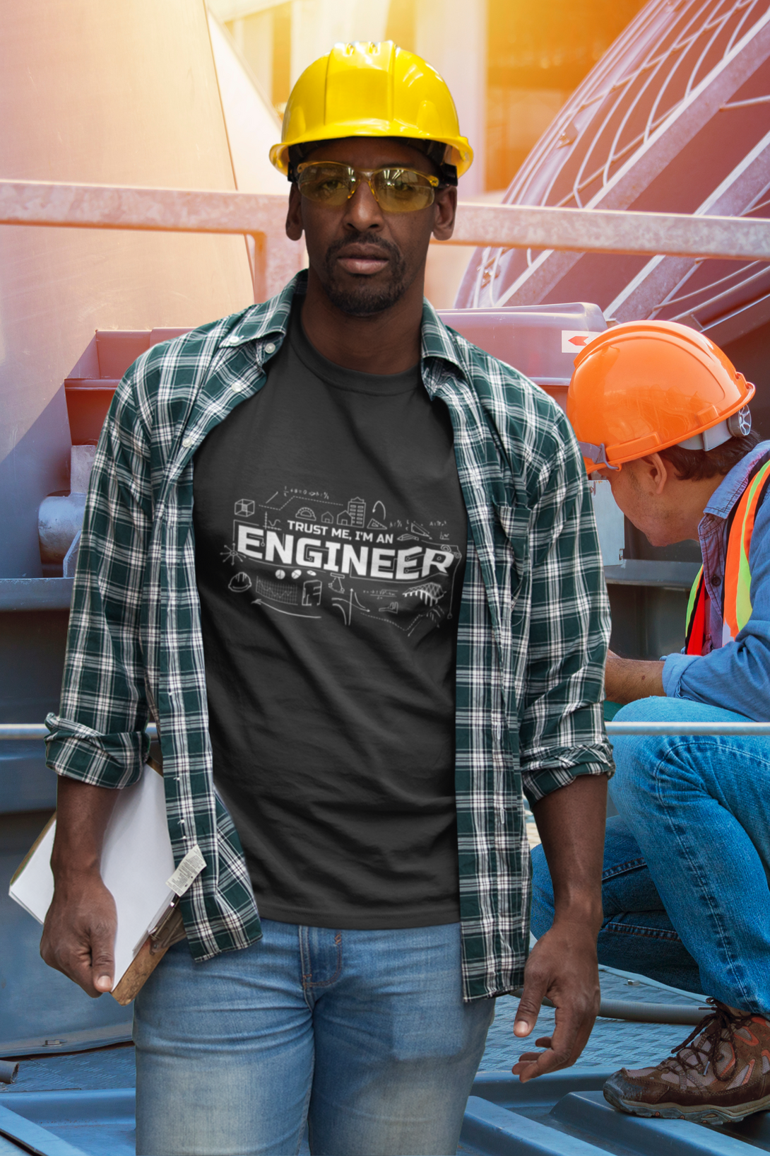 Trust Me, I'M An Engineer Printed T-Shirt For Men - WowWaves - 8