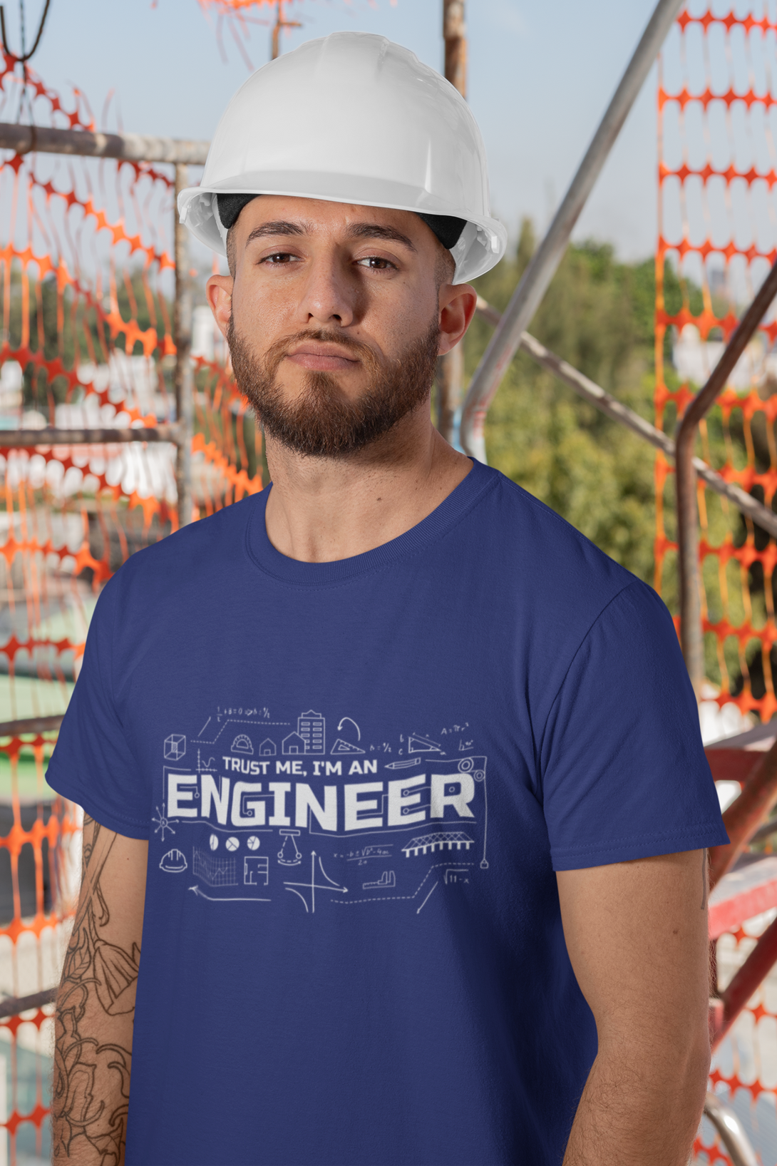Trust Me, I'M An Engineer Printed T-Shirt For Men - WowWaves - 9