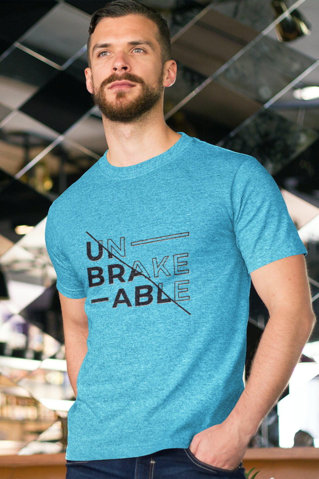 Unbreakable Printed T-Shirt For Men - WowWaves