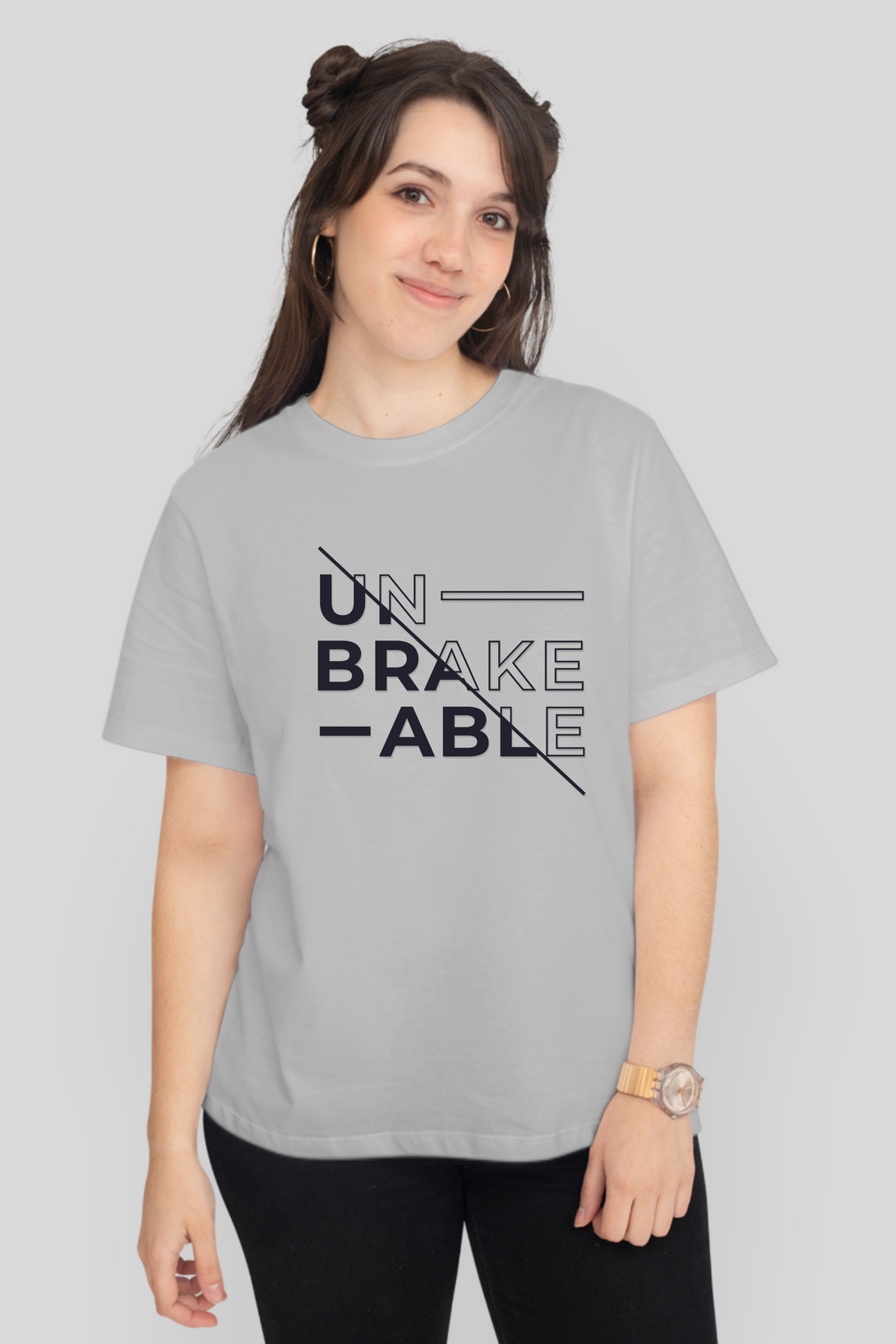 Unbreakable Printed T-Shirt For Women - WowWaves - 11
