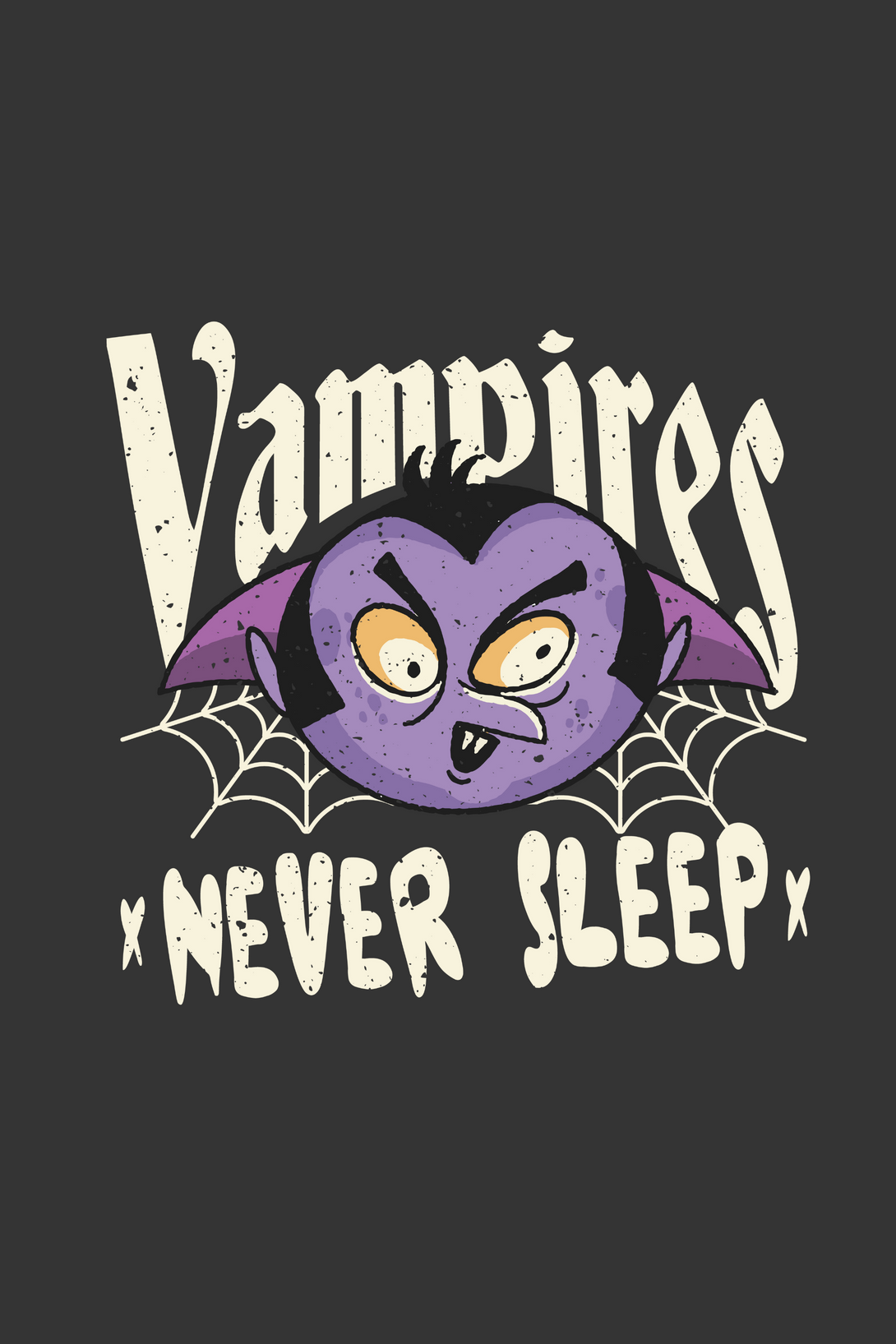 Vampires Never Sleep Printed T-Shirt For Women - WowWaves - 1