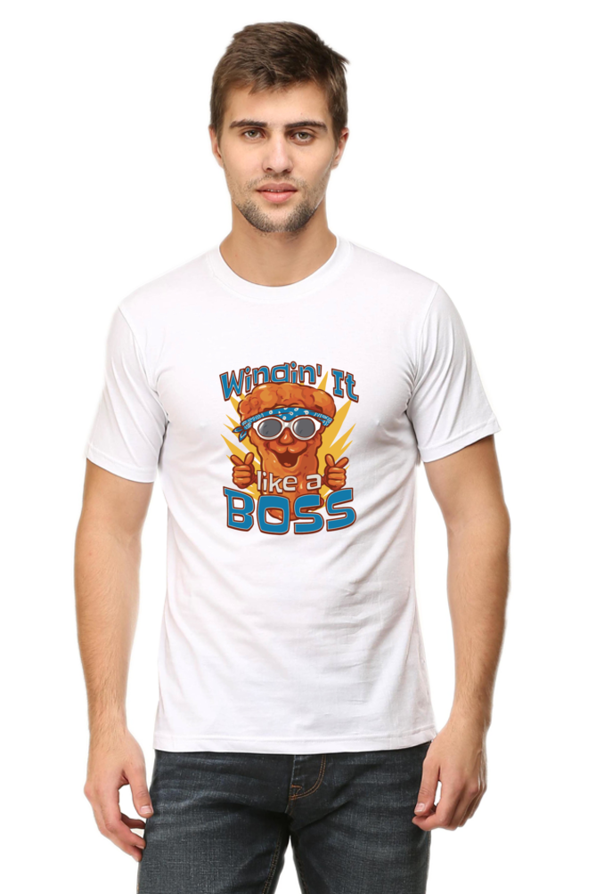 Wacky Wings Printed T-Shirt For Men - WowWaves - 8