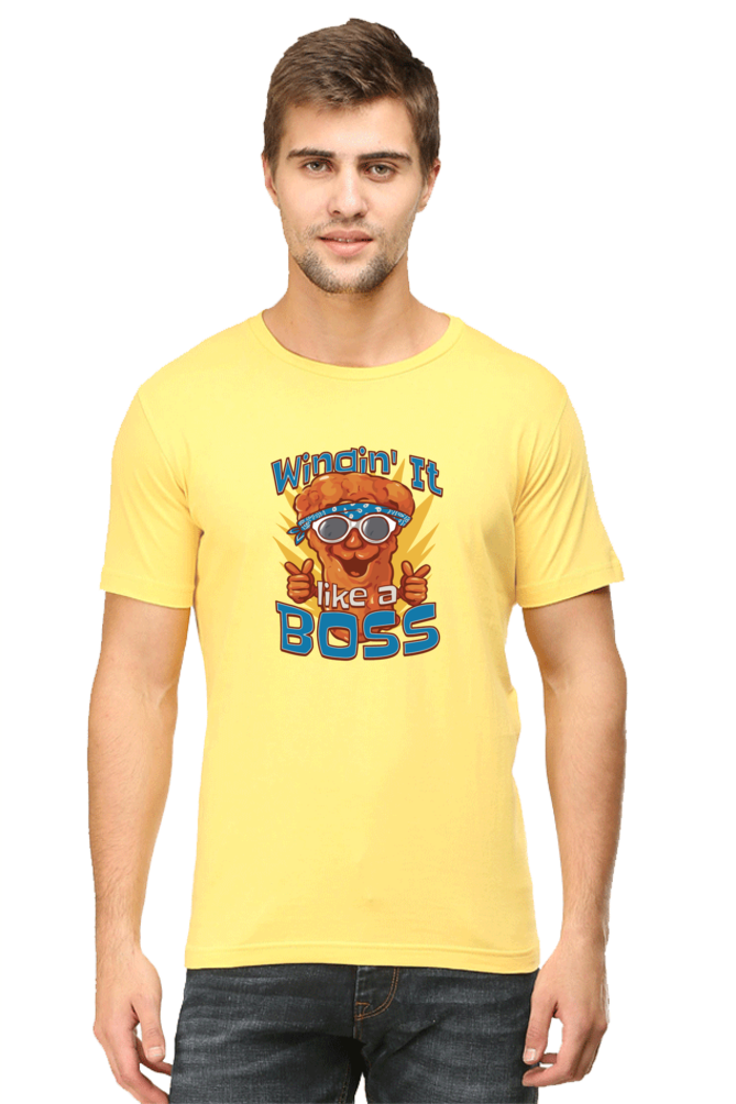 Wacky Wings Printed T-Shirt For Men - WowWaves - 11