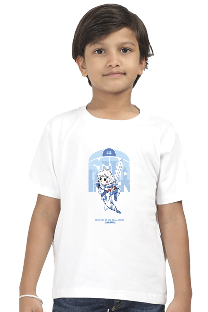Warrior Kid Printed T-Shirt For Boy - WowWaves - 8