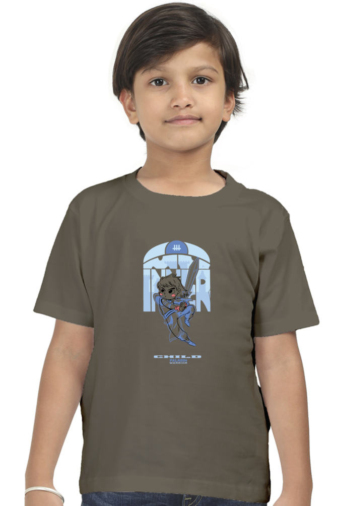 Warrior Kid Printed T-Shirt For Boy - WowWaves - 7