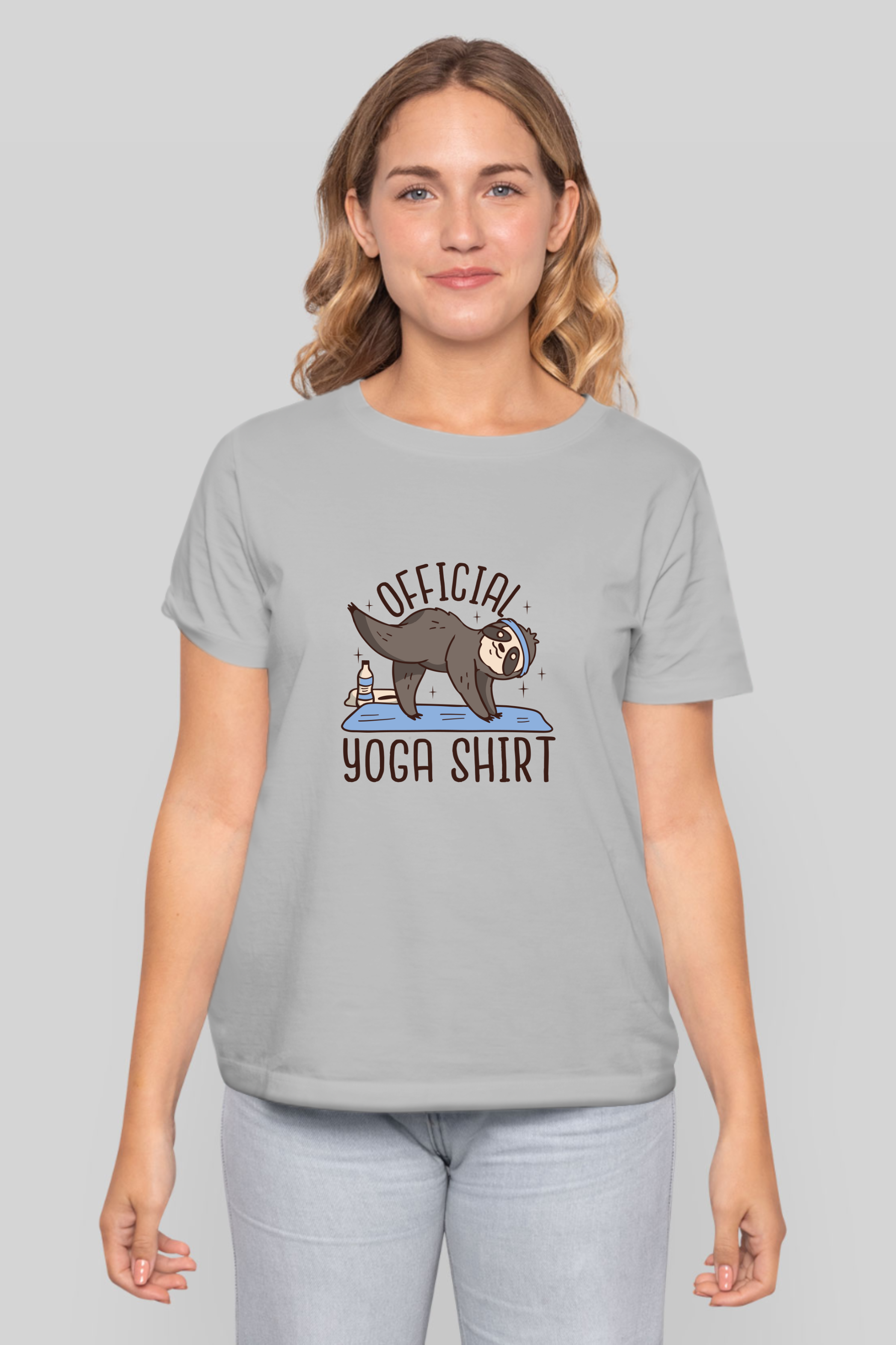 Sloth on sale yoga shirt