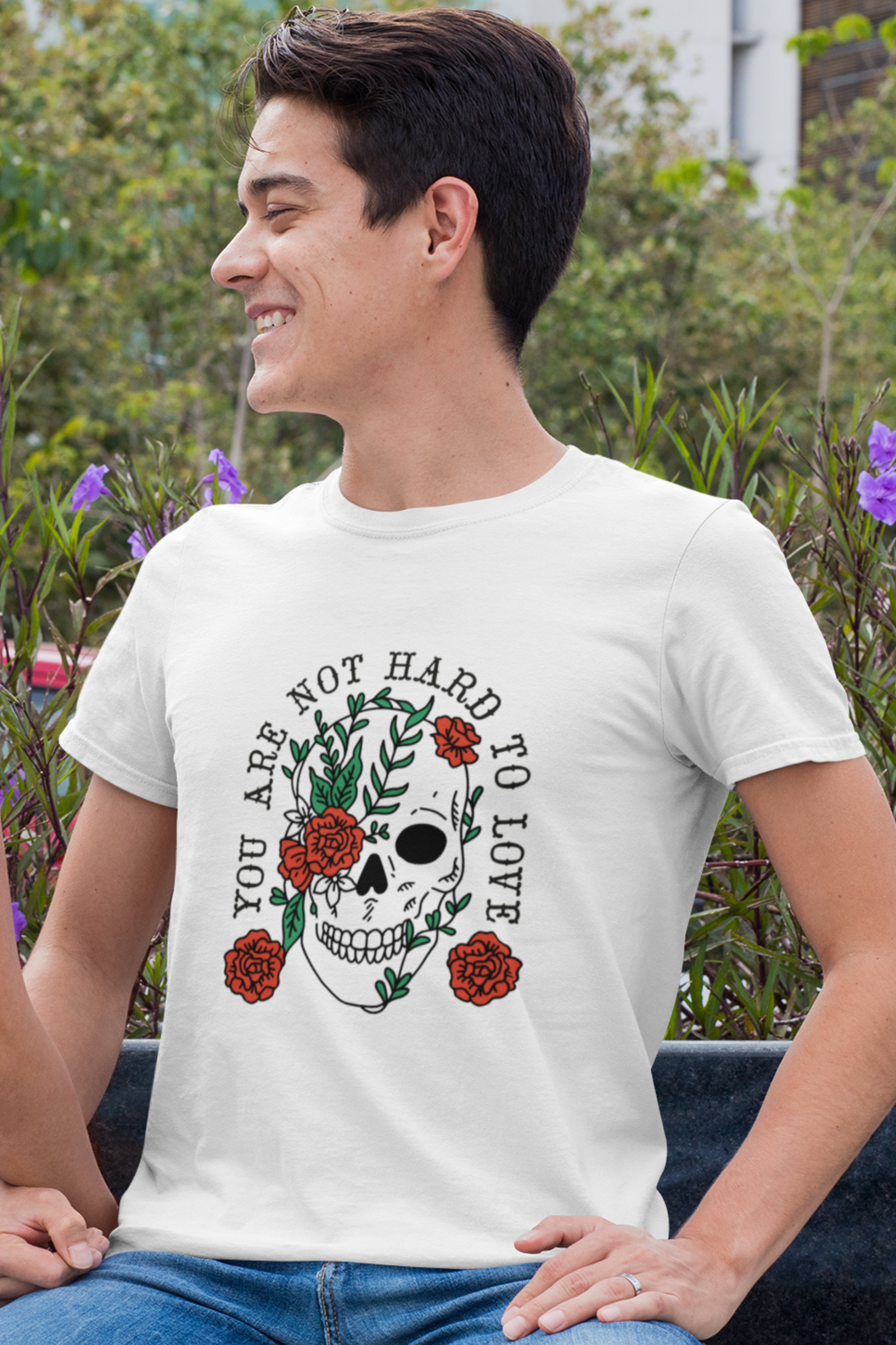 You Are Not Hard To Love Printed T-Shirt For Men - WowWaves - 8