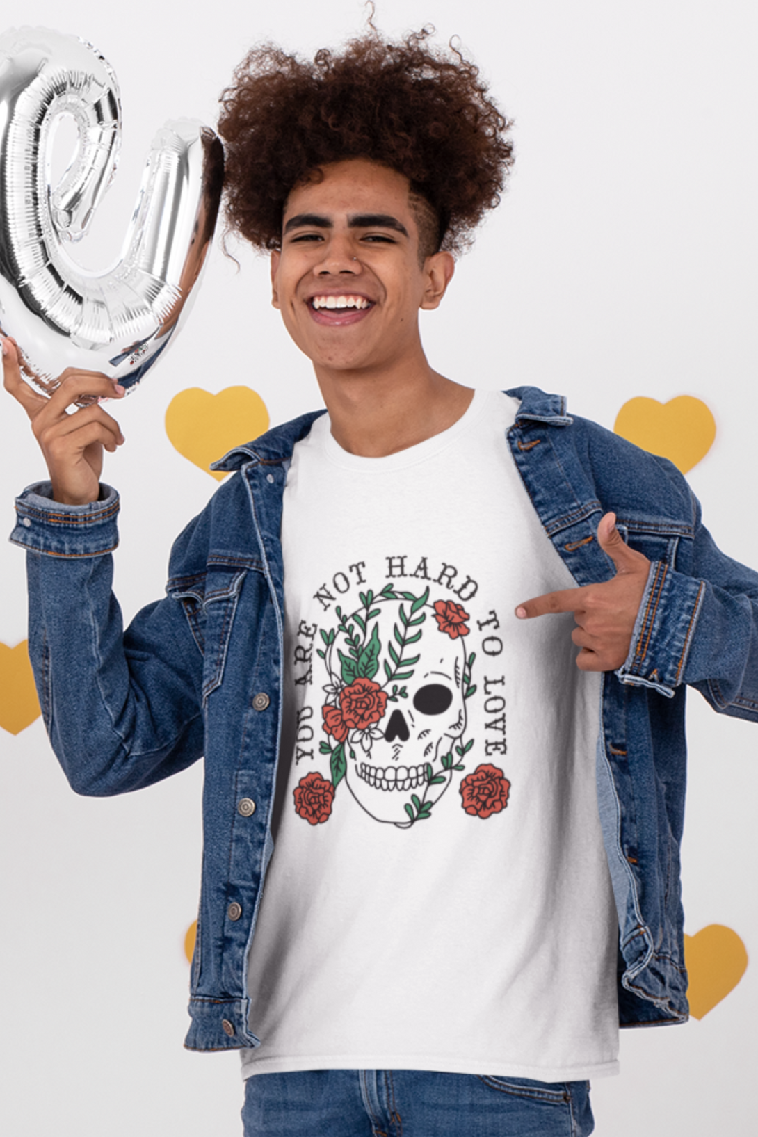 You Are Not Hard To Love Printed T-Shirt For Men - WowWaves - 11