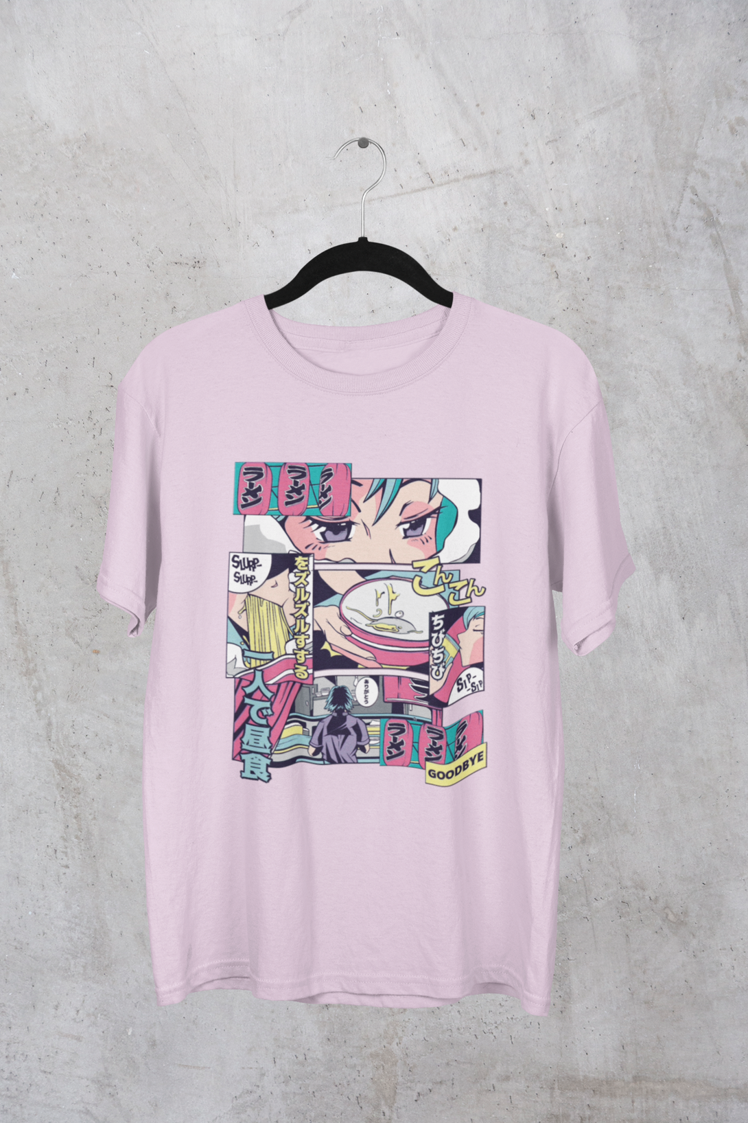 Ramen Shop Anime Printed Oversized T-Shirt For Men - WowWaves - 4